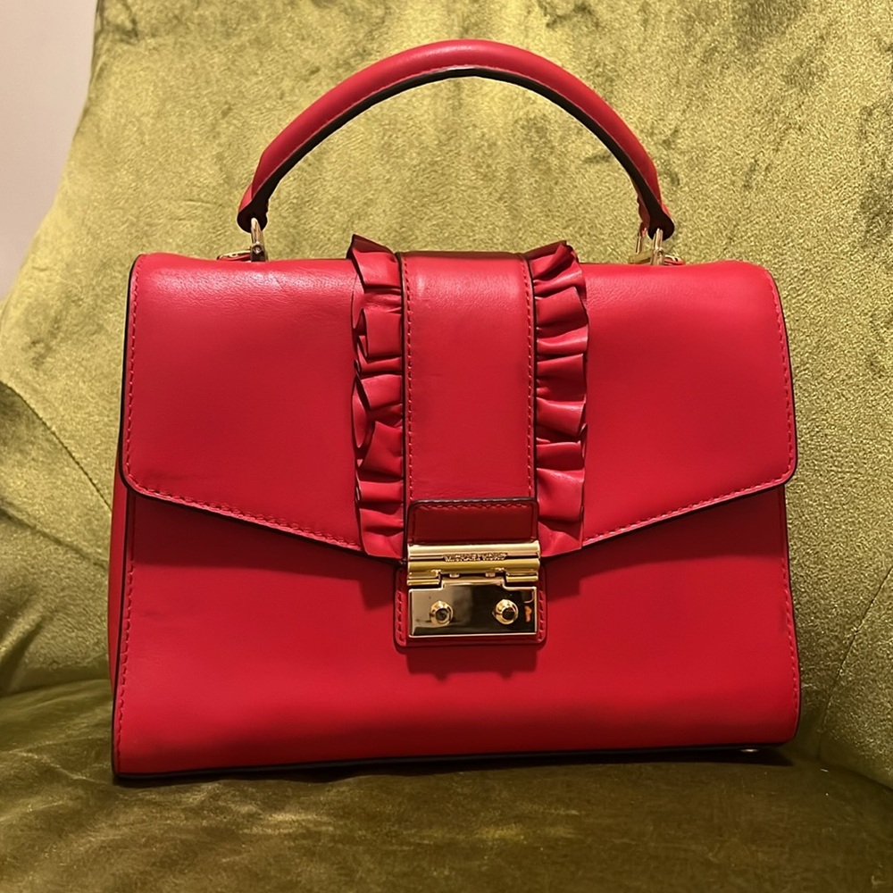 Michael Kors Red Satchel